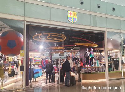 FC Barcelona Shop Flughafen EL Prat