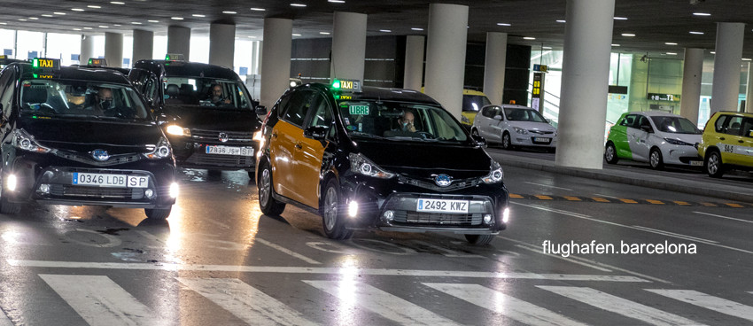 Taxi Flughafen Barcelona-El Prat