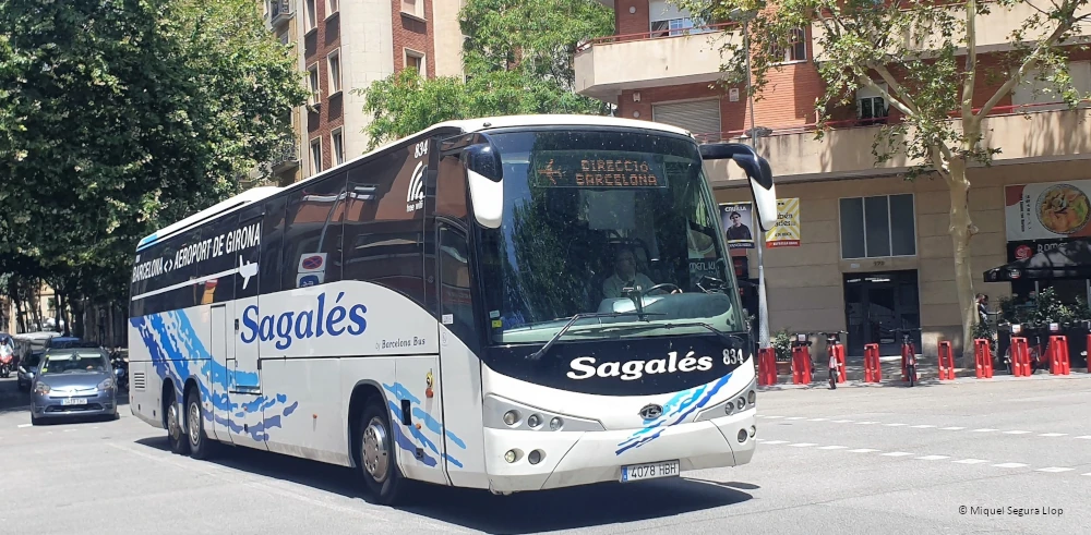 Sagales Girona Barcelona Bus