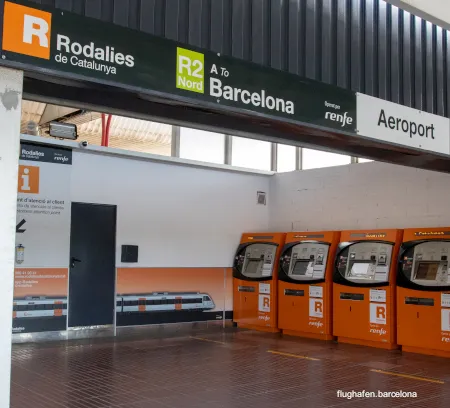 Flughafen Barcelona Zug Transfer