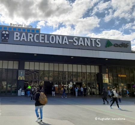 Flughafen Transfer Barcelona Sants