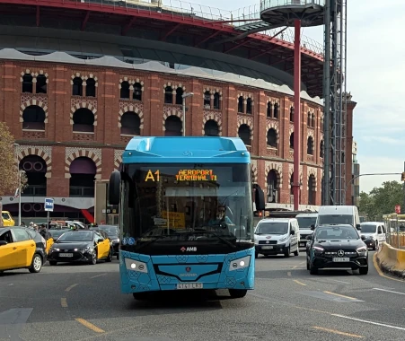 Aerobus Terminal 1 Flughafen Barcelona