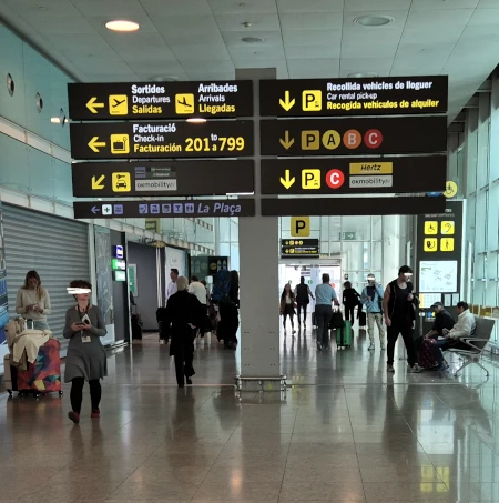 Terminal 1 Flughafen Barcelona