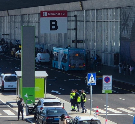Aerobus A2 Terminal 2 Flughafen Barcelona