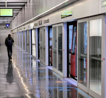 Terminal 1 Metro Station L9 Sud
